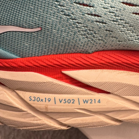 Hoka Clifton 8 Tiffany Green Running Shoes - Picture 6 of 12